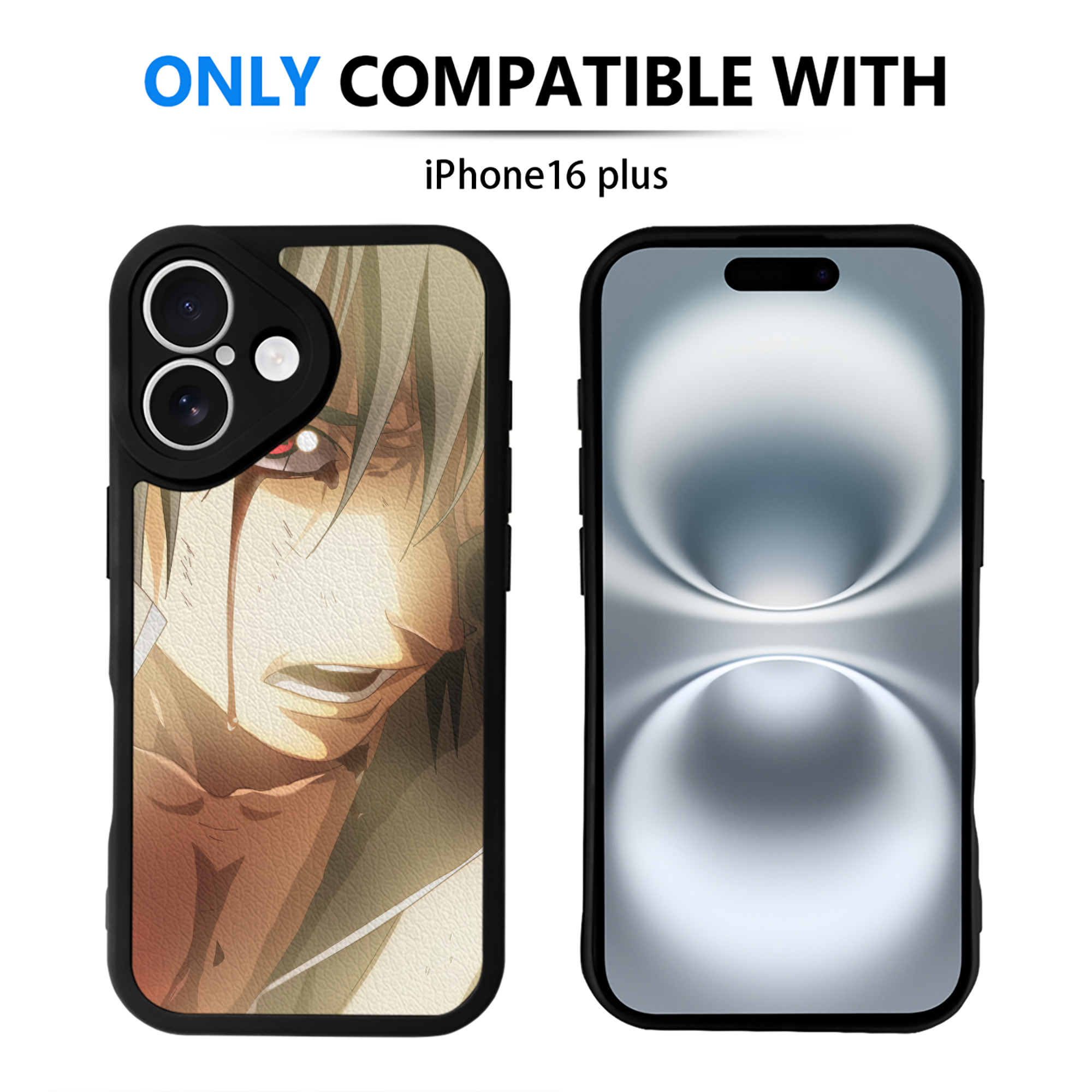 （画像用） NARUTO -ナルト- NARUTO -ナルト- 疾風伝 【iPhone 16シリーズ対応】シリコンスマホケース（レザー調） 材質：シリコン